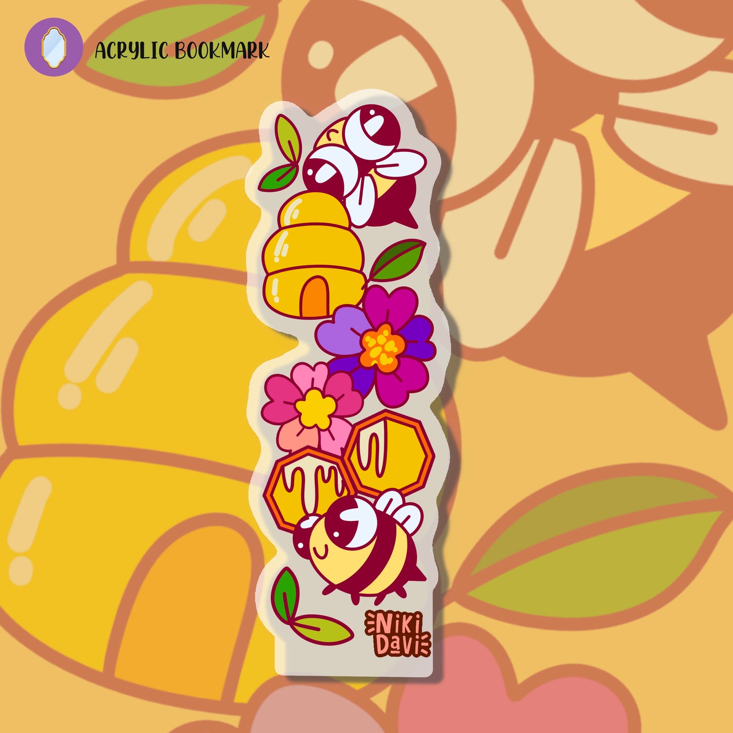 Derpy Beehive Bookmark