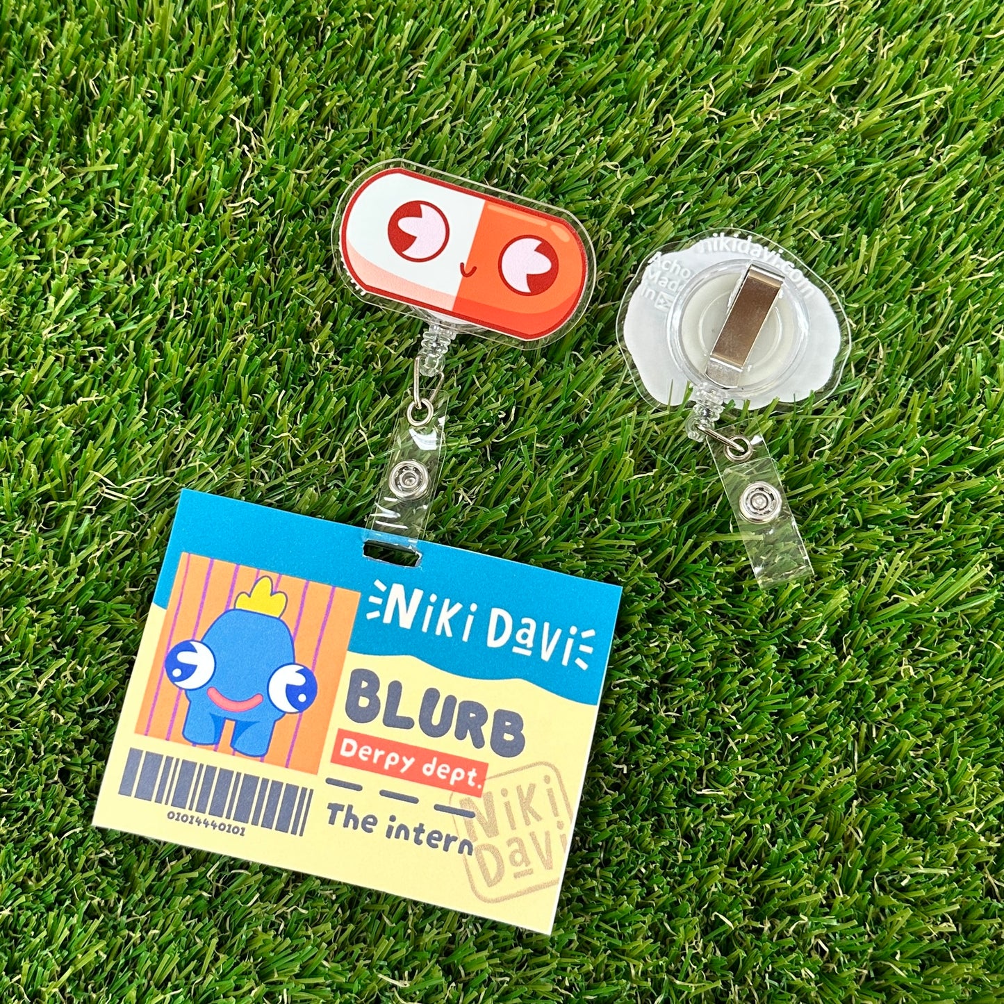 Acrylic Badge Reels
