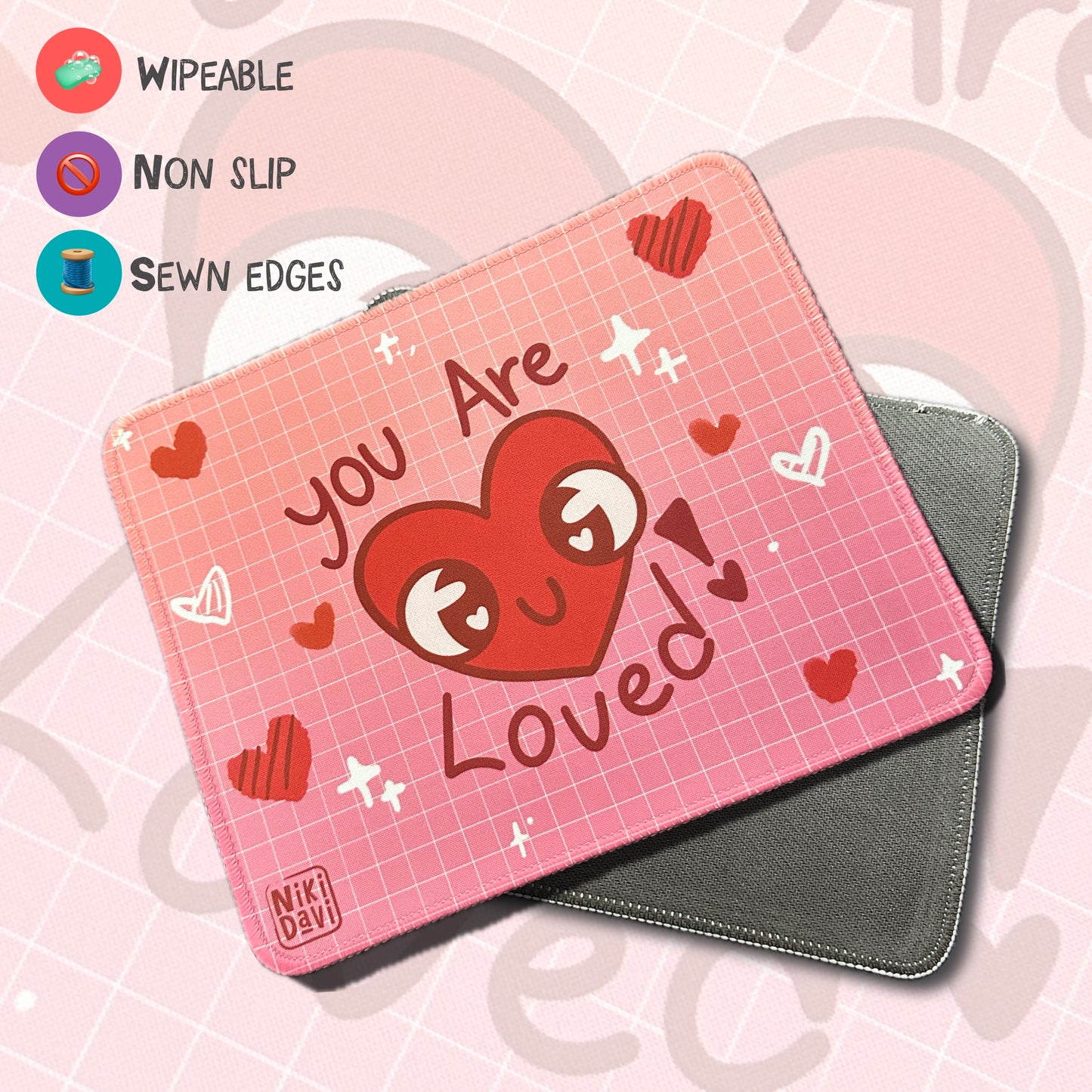You are loved Mousepad