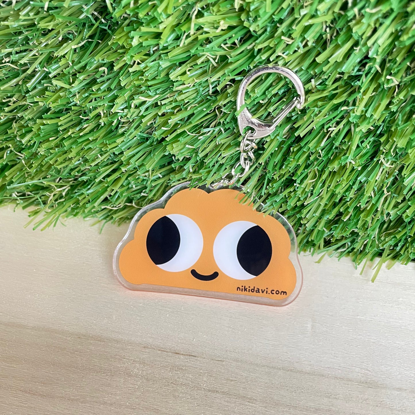Derpy empanadilla keychain puerto rico niki davi