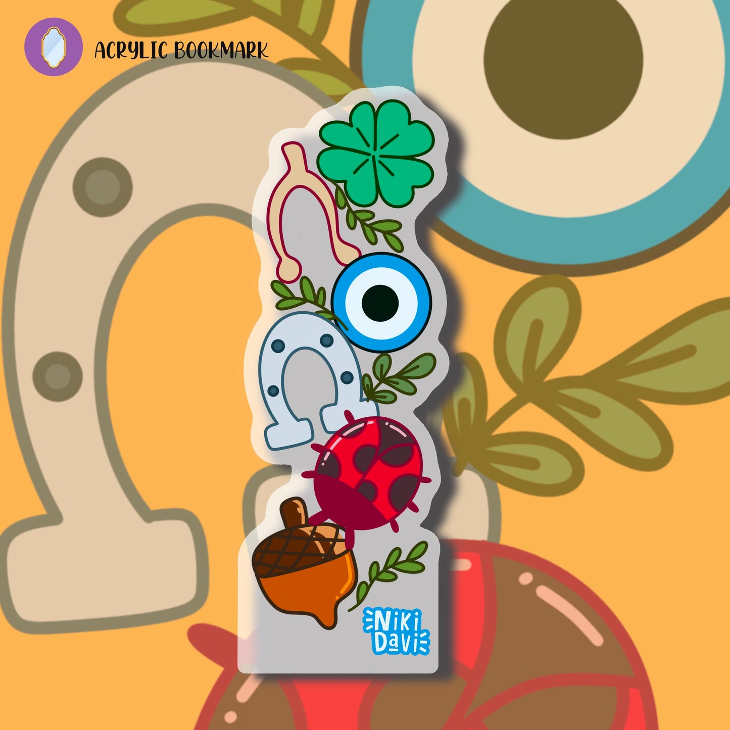 Lucky Charm Bookmark