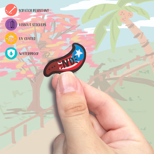 Coqui Jibaro Kis Cut Premium Sticker