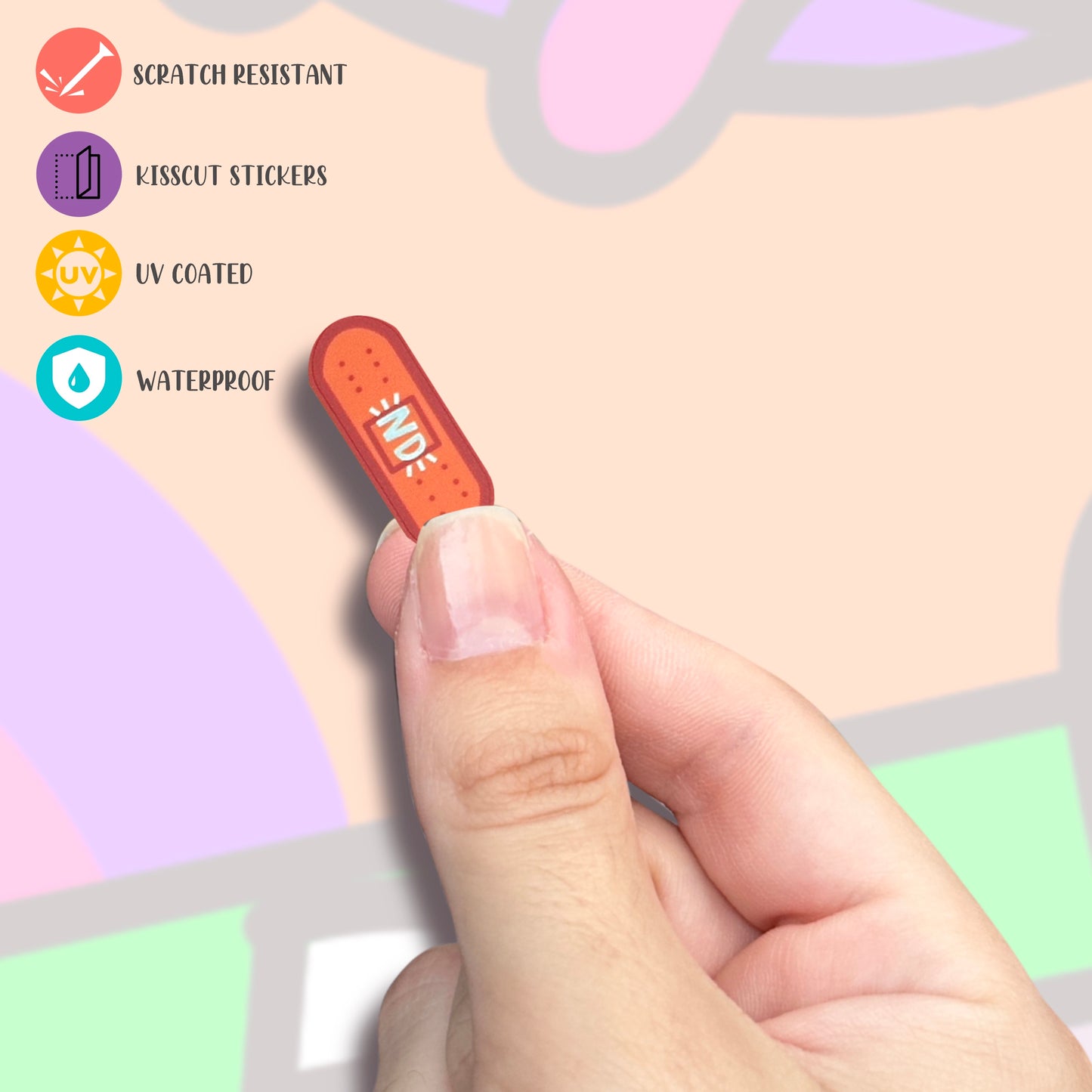 Máquina de garra de acuario Premium Pegatina