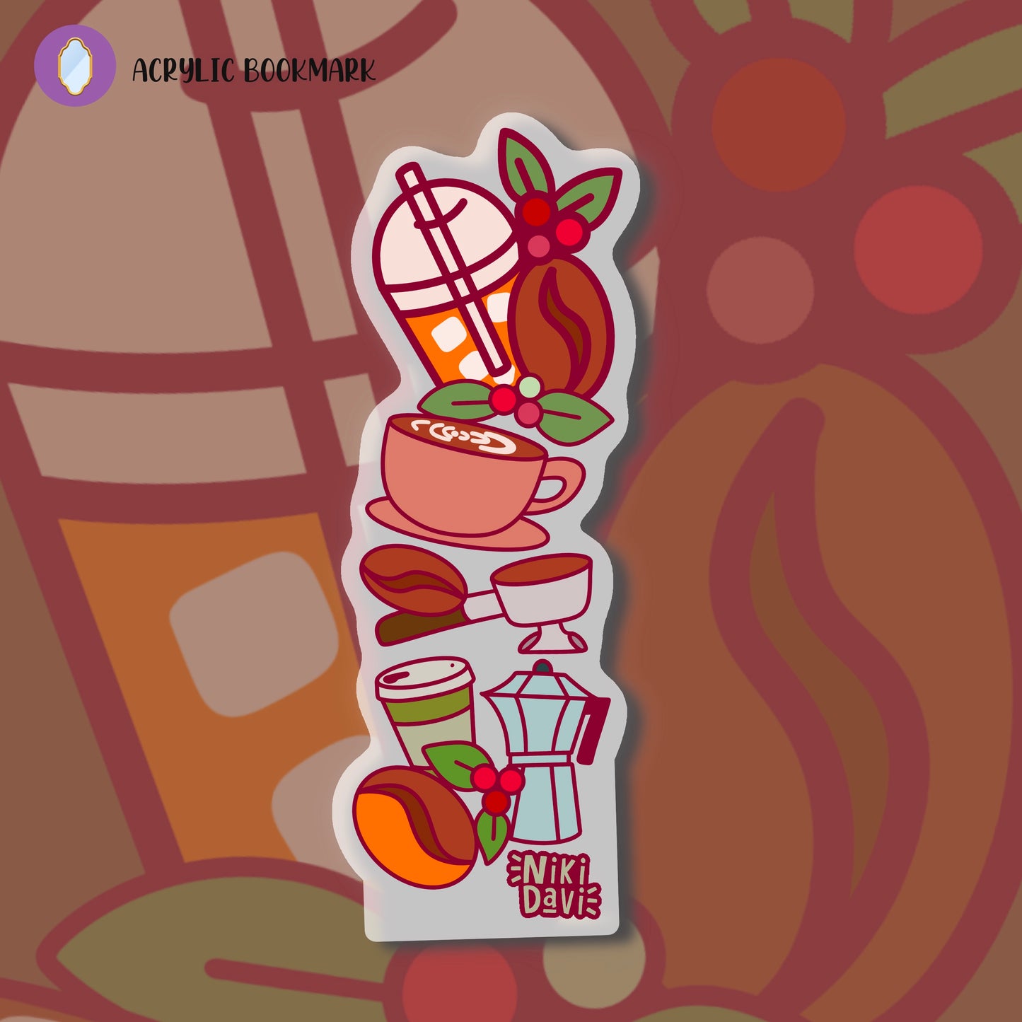 Coffee Lover Bookmark