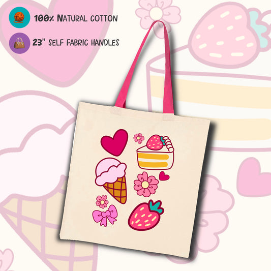 Pink cutie Tote Bag
