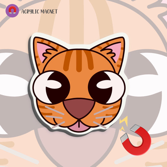 Cat Acrylic Magnet