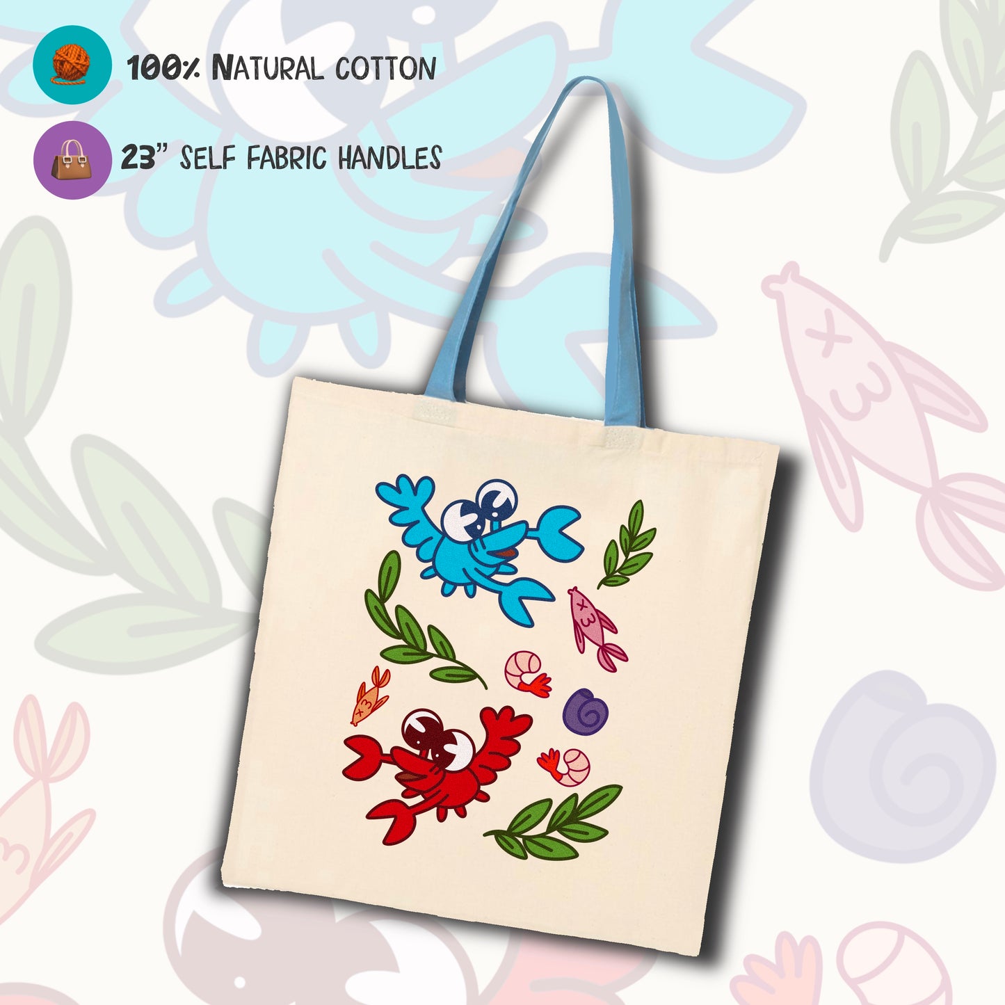 Larry the crawfish Tote Bag