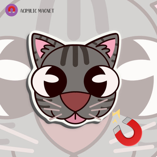 Cat Acrylic Magnet