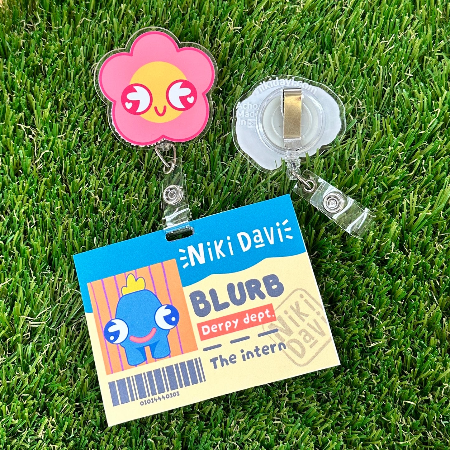 Acrylic Badge Reels