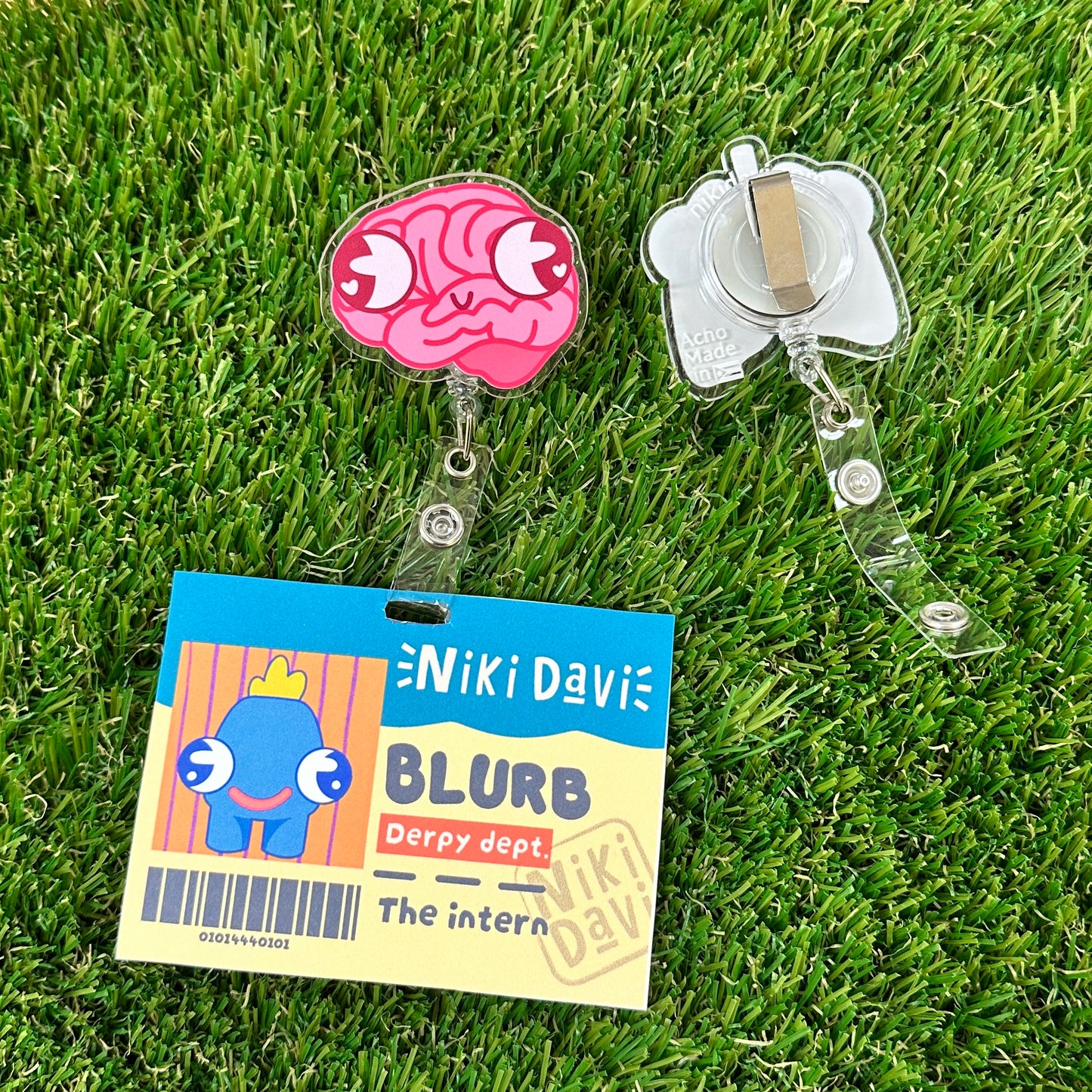 Acrylic Badge Reels