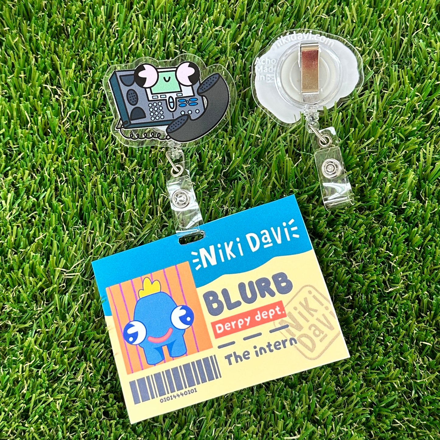 Acrylic Badge Reels