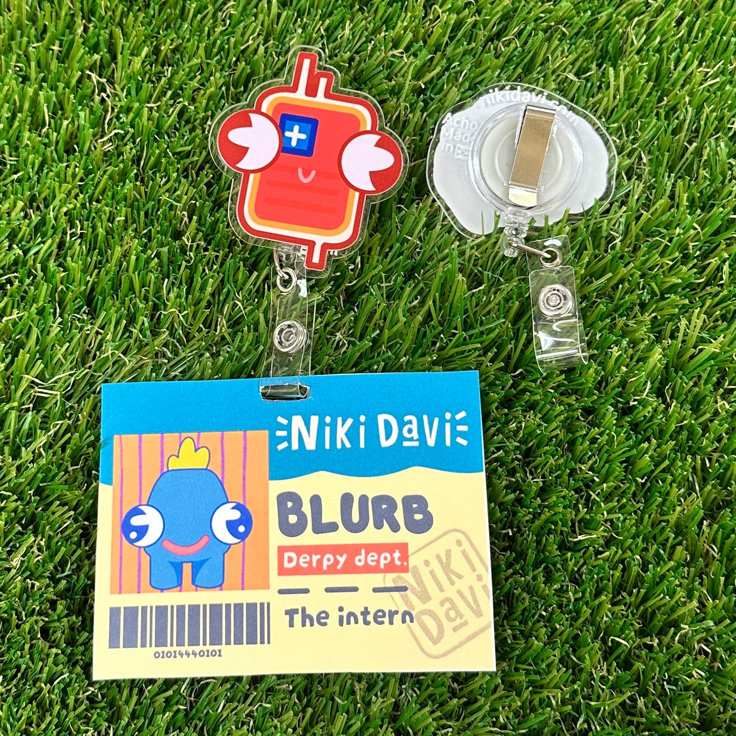 Acrylic Badge Reels