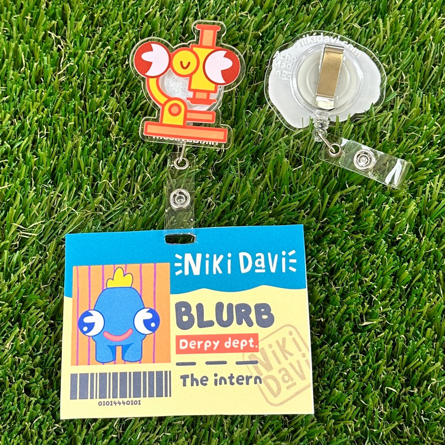 Acrylic Badge Reels