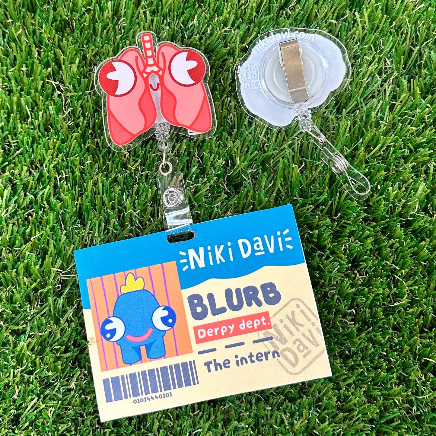 Acrylic Badge Reels