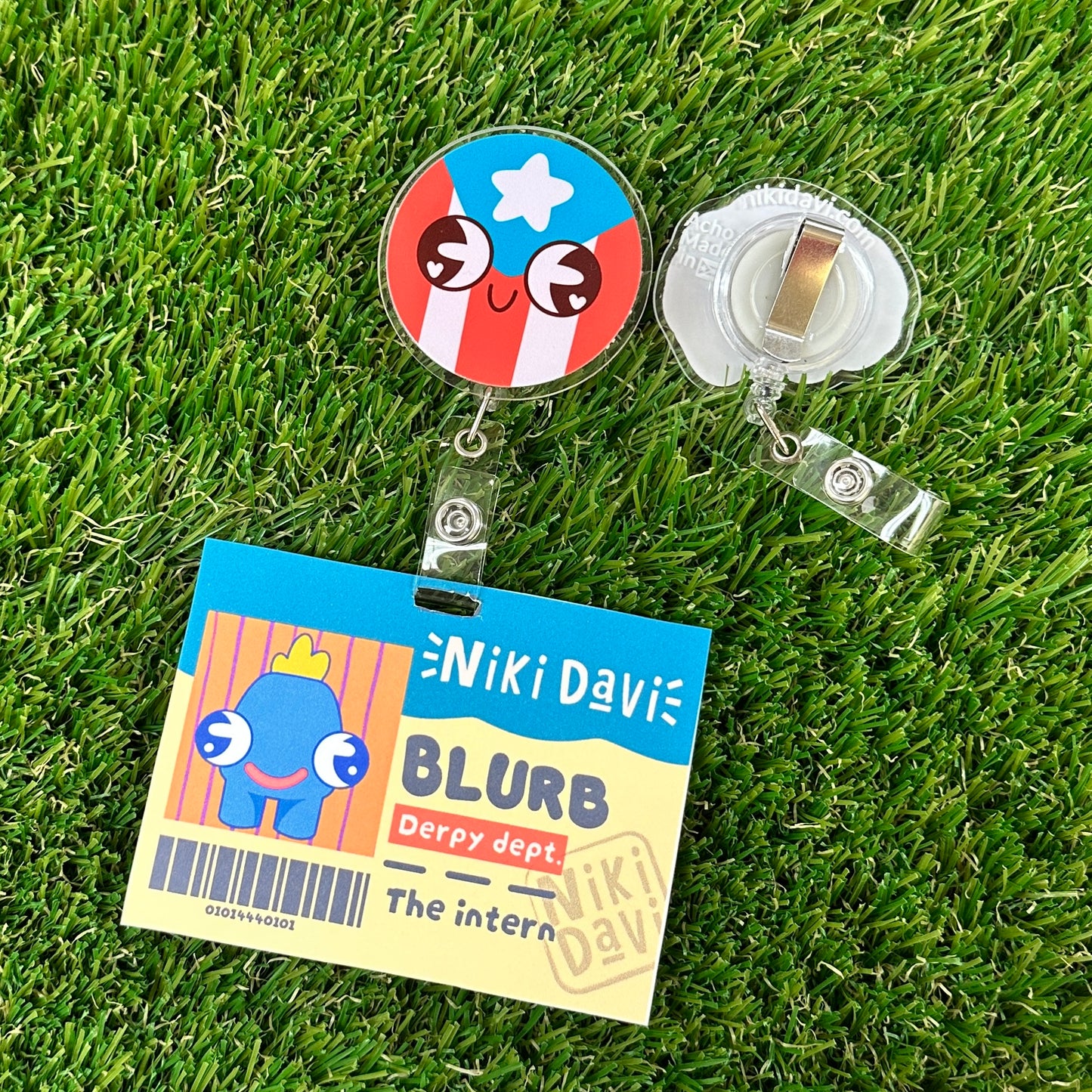 Acrylic Badge Reels
