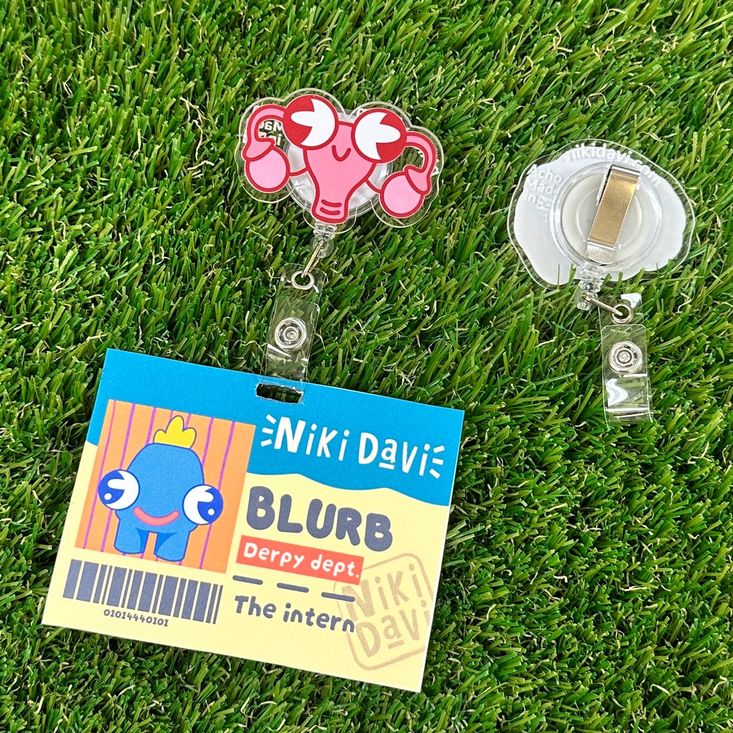 Acrylic Badge Reels