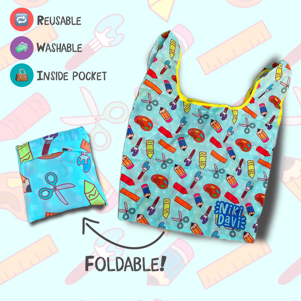 Art supply Reusable shopping bag