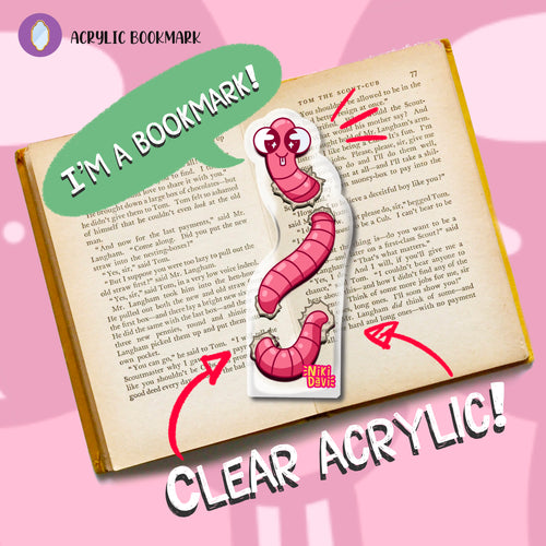 Bookworm Bookmark