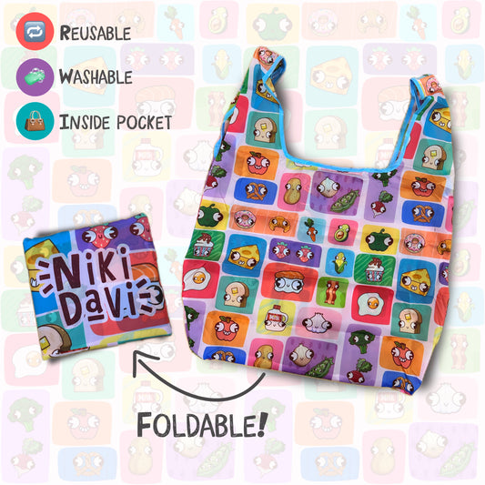 Foodie Reusable shopping bag