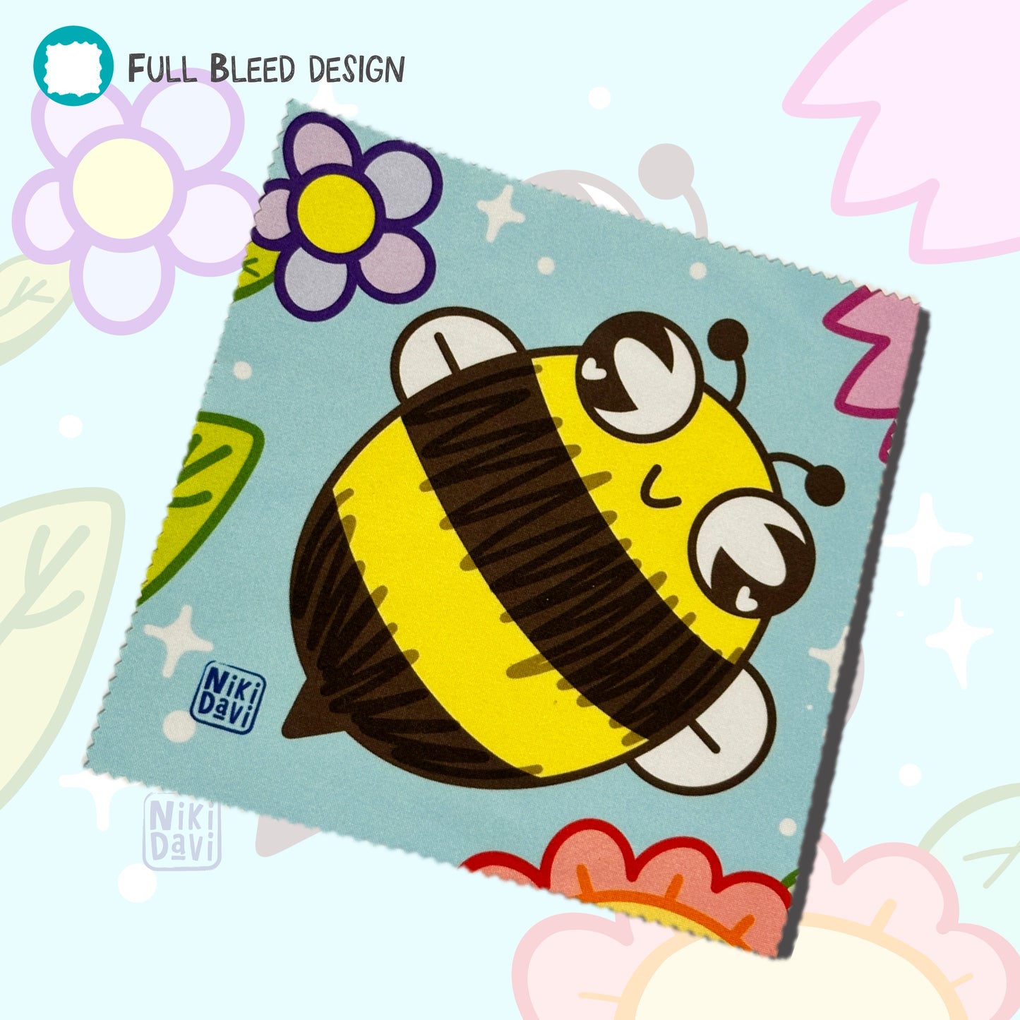 Microfiber cleaning cloth