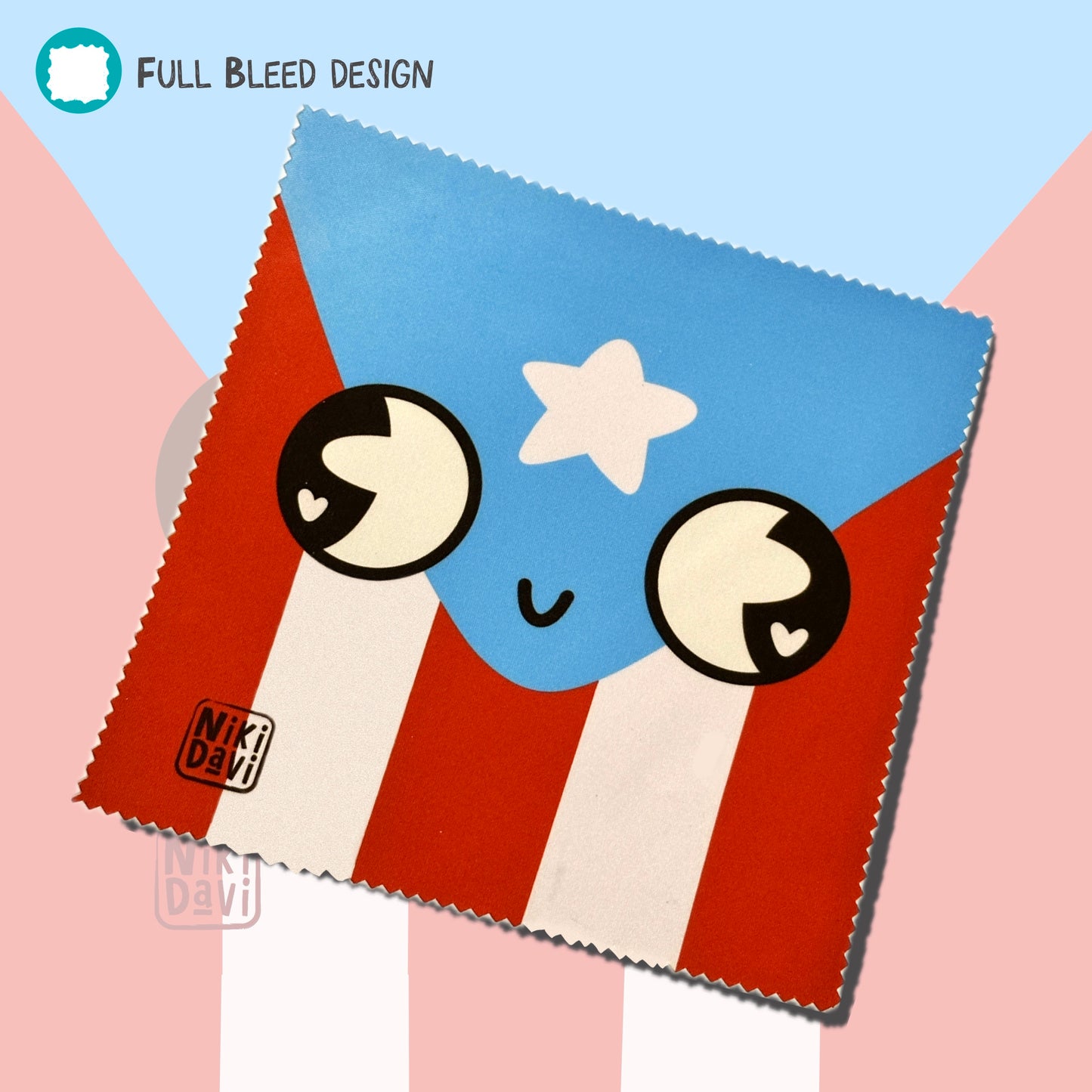 Microfiber cleaning cloth