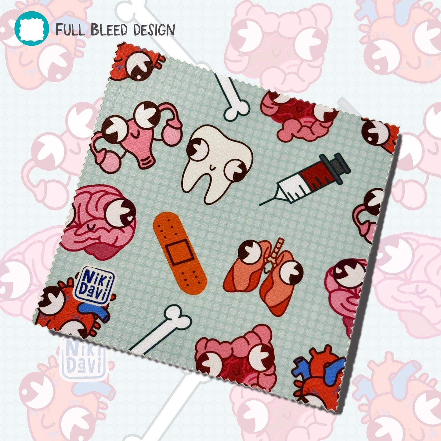 Microfiber cleaning cloth