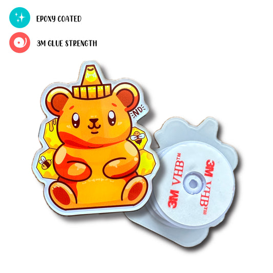 Honey Bear AcrylicPop Socket