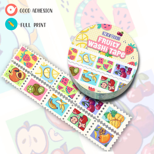 Fruity Stamp Washi Tape