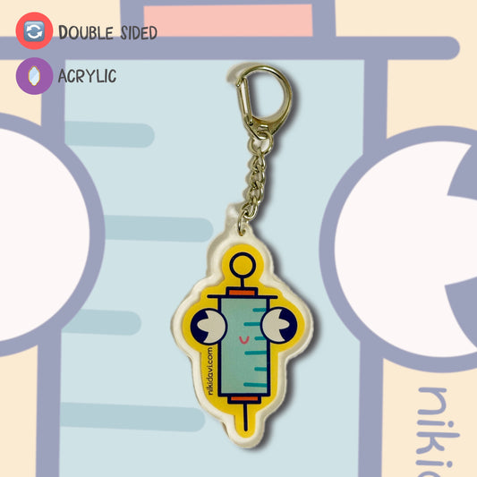 Syringe Keychain