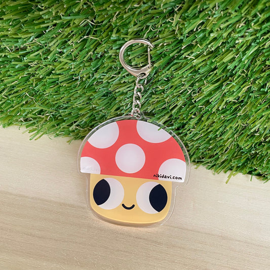 Derpy mushroom red and white cartoon niki davi 