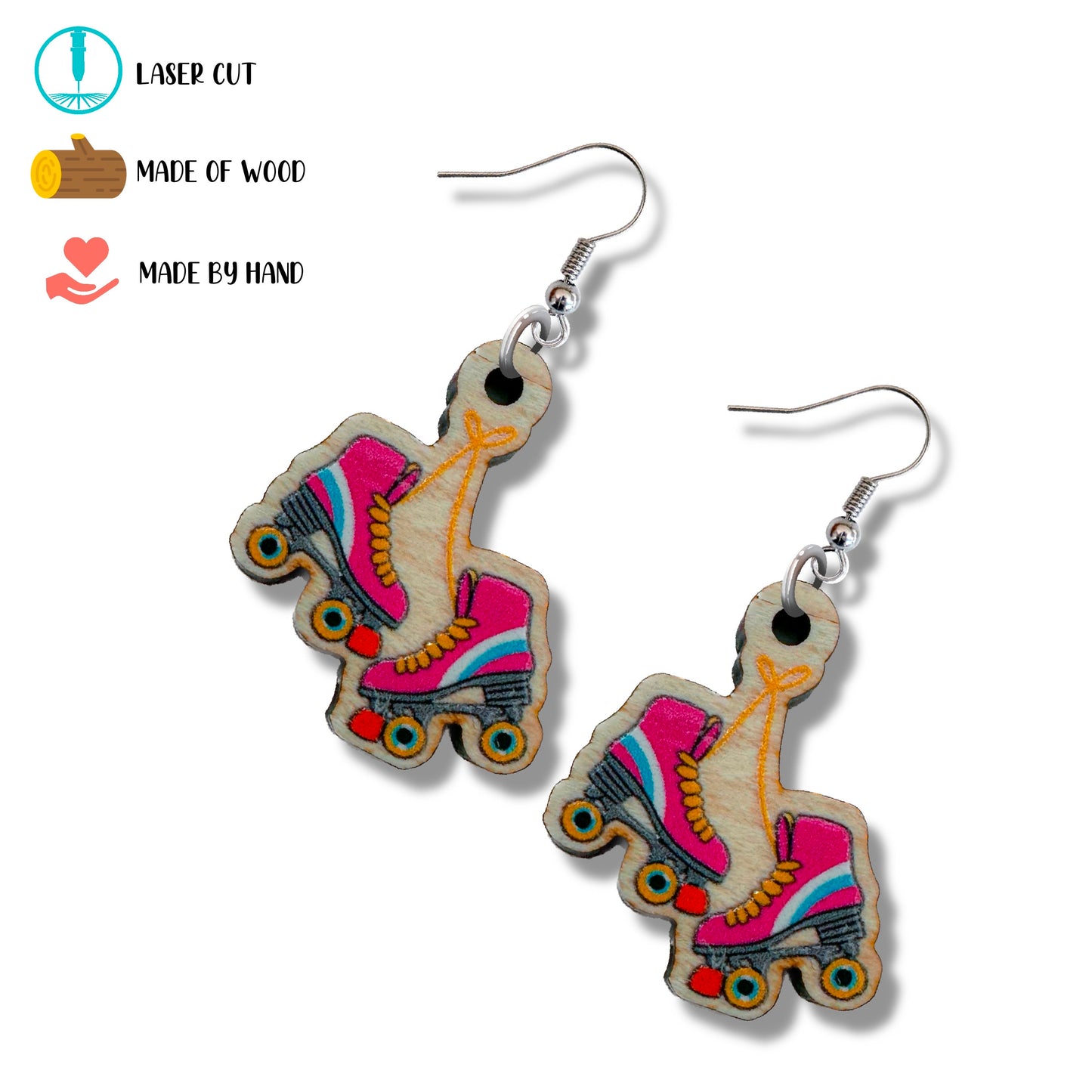 Roller Skate Earrings