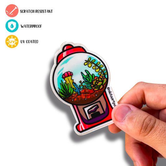 Red Terrarium Premium Sticker